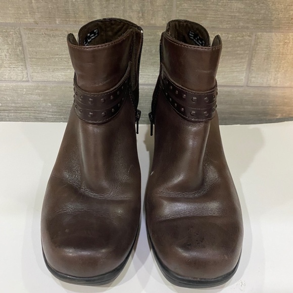 Clarks Ankle Boot- Sz‎ 7-Brown - Picture 4 of 9